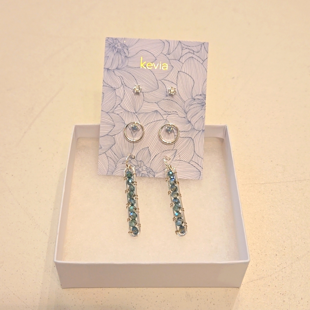 Orinda Three Piece Earring Set